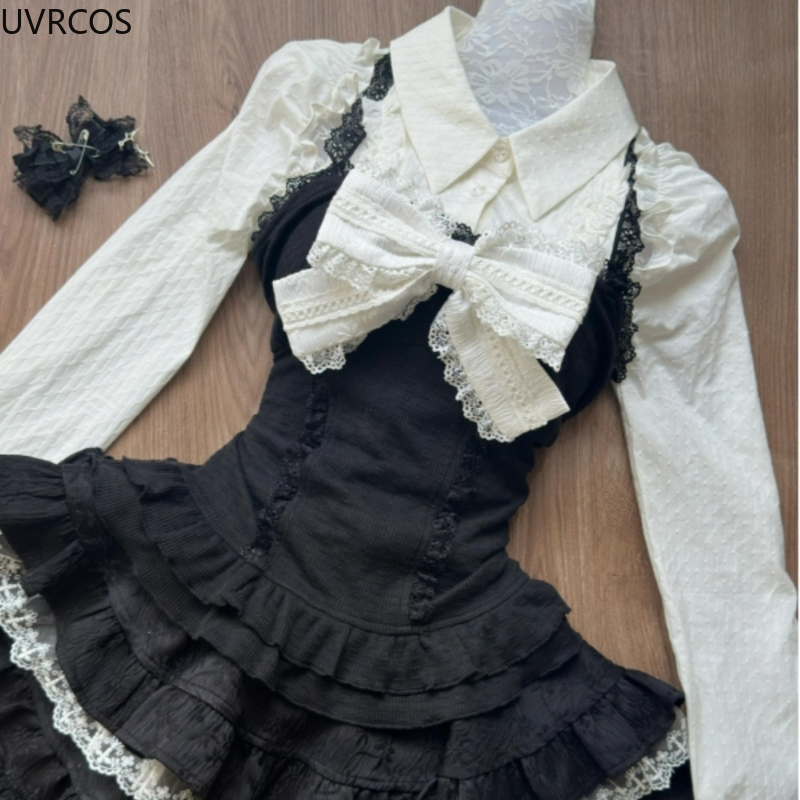 Y2k Aesthetic Lolita Style 3 P - đánh giá và giá Fly Line